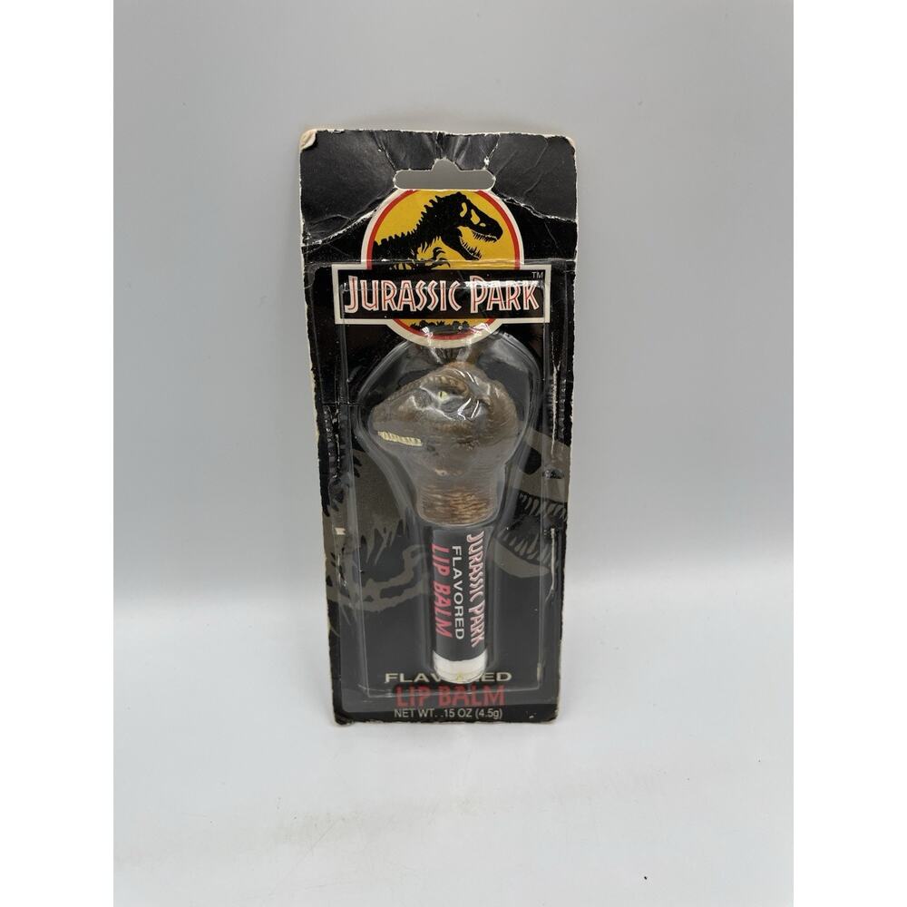 Vintage 1992 'Amblin' Jurassic Park Flavored Lip Balm Sealed Original Package
